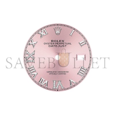 ROLEX DATEJUST 36 OYSTER, 36 MM, OYSTERSTEEL AND WHITE GOLD 126234