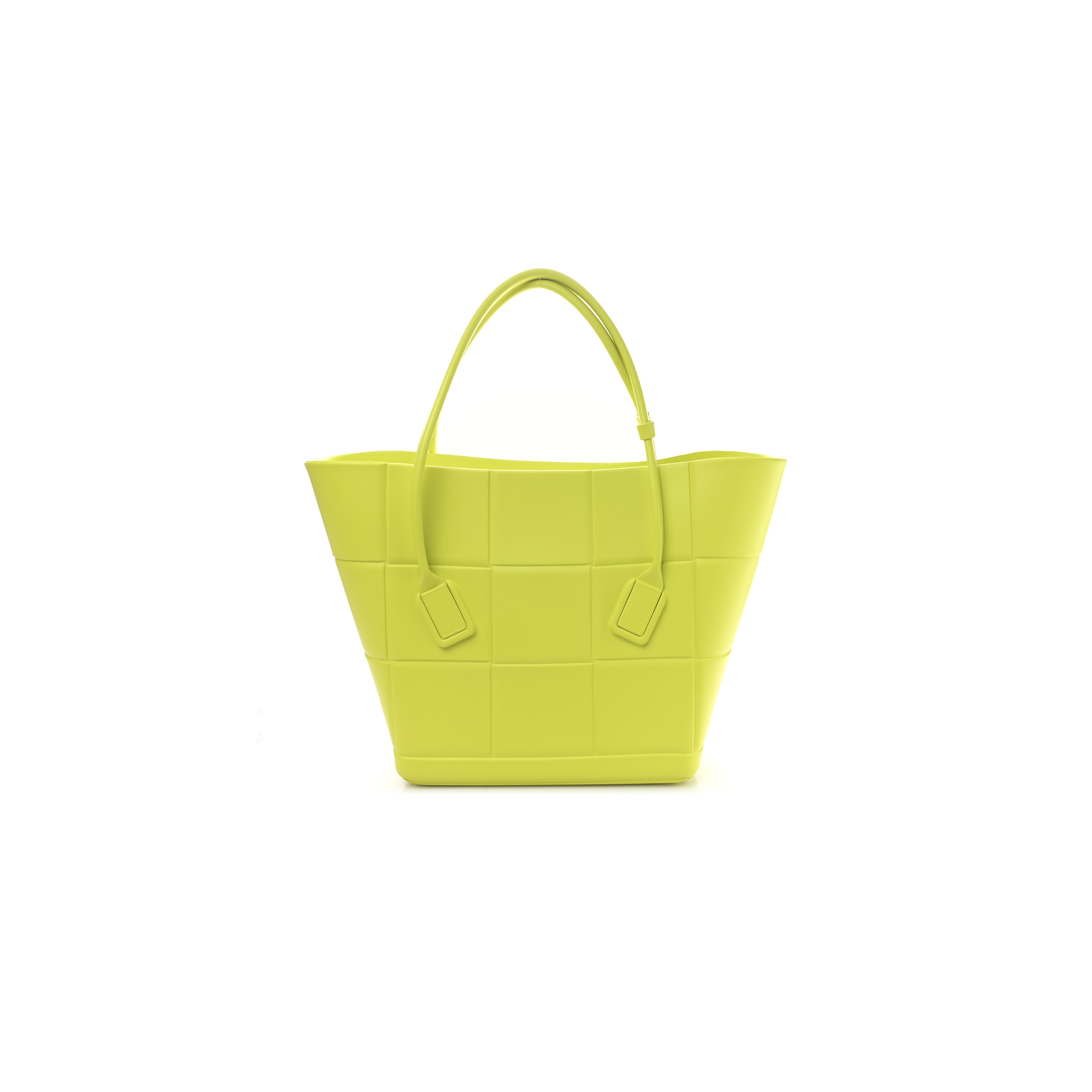BOTTEGA VENETA RUBBER MAXI INTRECCIATO MEDIUM ARCO KIWI GREEN (43*39*18cm) BOTTEGA VENETA RUBBER MAXI INTRECCIATO MEDIUM ARCO KIWI GREEN (43*39*18cm)
