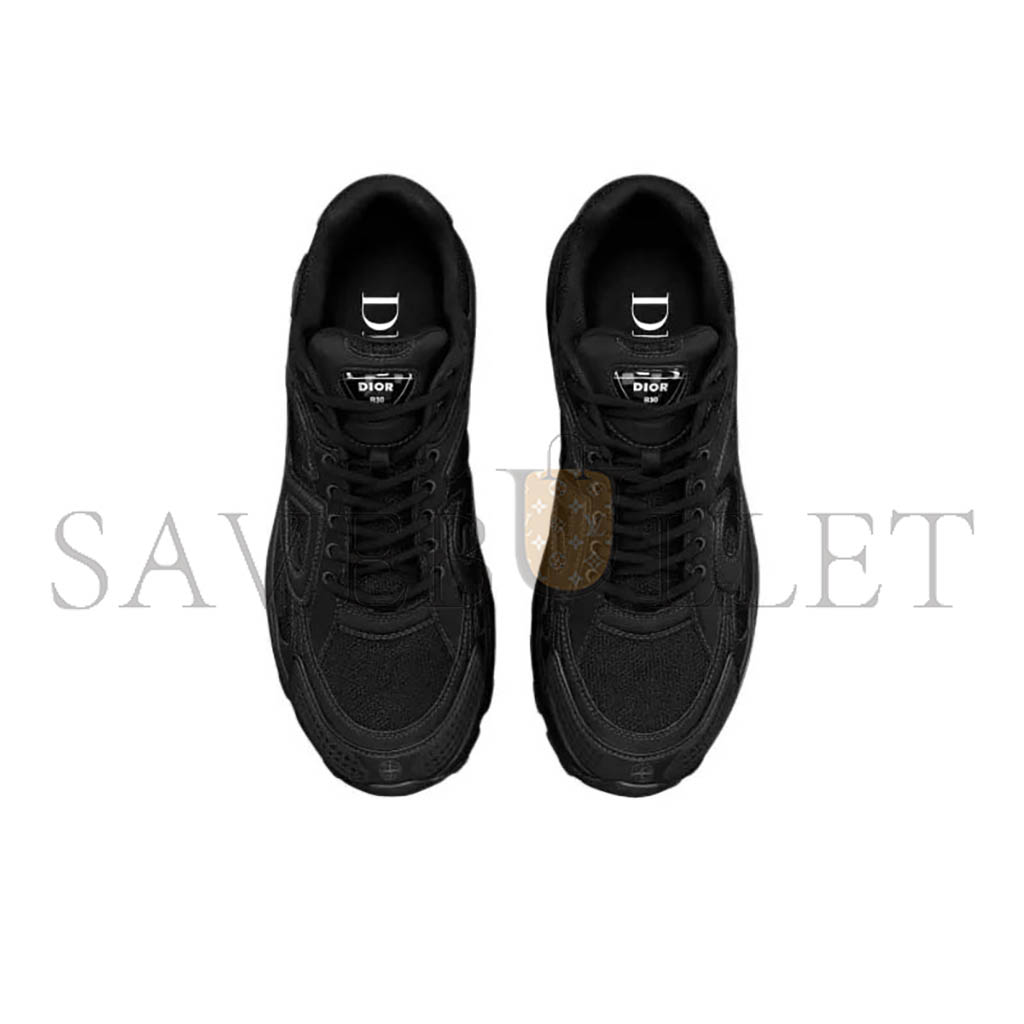 DIOR STONE ISLAND X DIOR B30 CASUAL SHOES MEN LOW-TOP BLACK 3SN279ZAN_H900