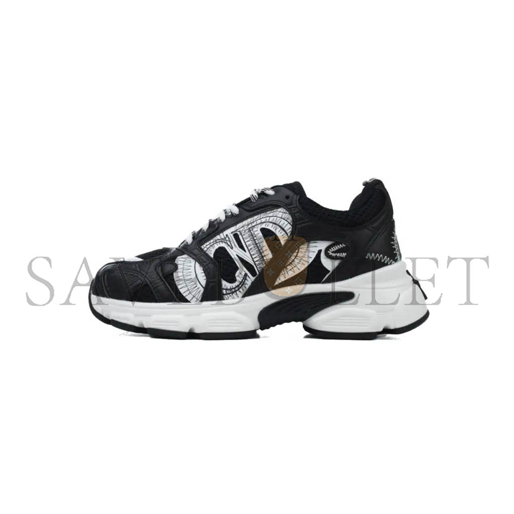 DIOR SNEAKER BLACK AND WHITE S3N303ZDE_B015