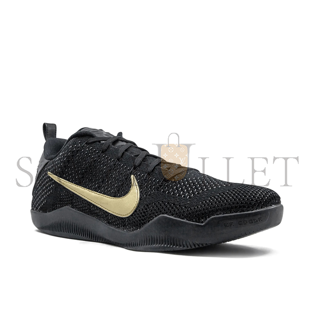 NIKE KOBE 11 ELITE LOWBLACK MAMBA COLLECTION FADE TO BLACK 869459-001