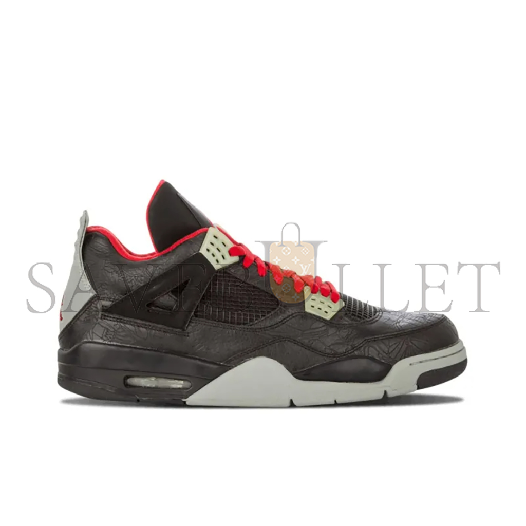 NIKE JORDAN 4 RETRO BLACK LASER 312255-061