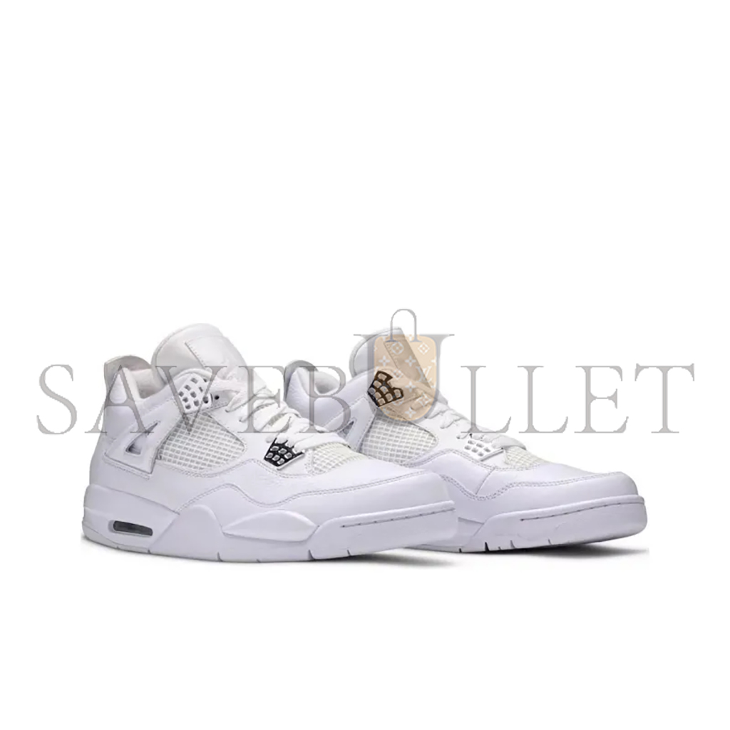 NIKE JORDAN 4 RETRO SILVER ANNIVERSARY 408202-101