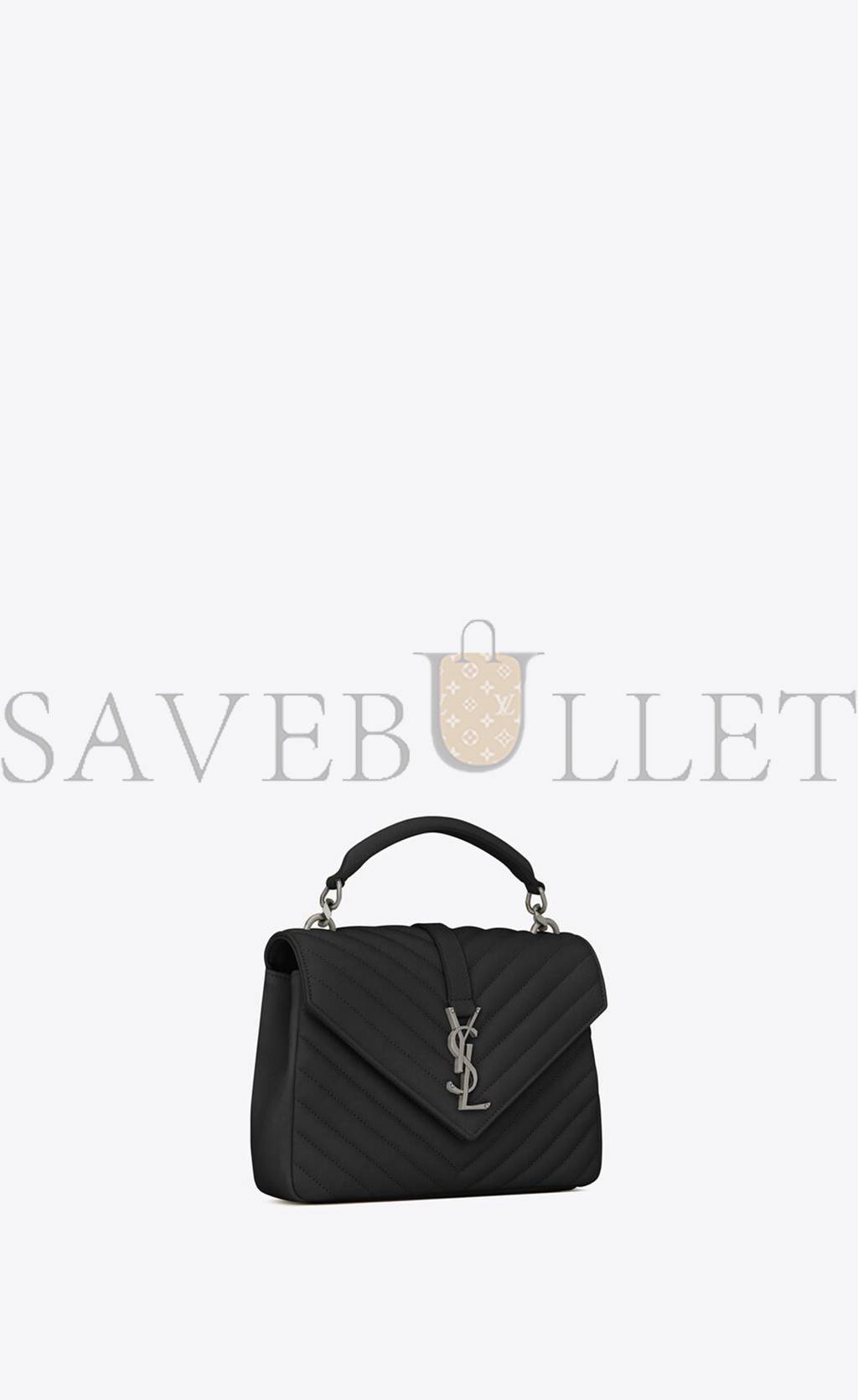YSL COLLEGE MEDIUM CHAIN BAG IN QUILTED LEATHER 600279BRM041000 (24*17*6.5cm) YSL COLLEGE MEDIUM CHAIN BAG IN QUILTED LEATHER 600279BRM041000 (24*17*6.5cm)