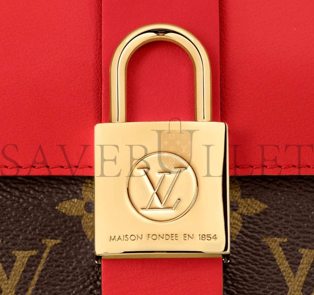 LOUIS VUITTON LOCKY BB HANDBAG M44322 (21*17*8cm) LOUIS VUITTON LOCKY BB HANDBAG M44322 (21*17*8cm)